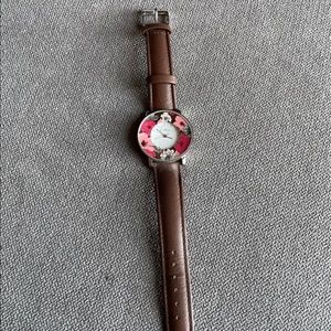 Vera Bradley Mocha Rouge Watch